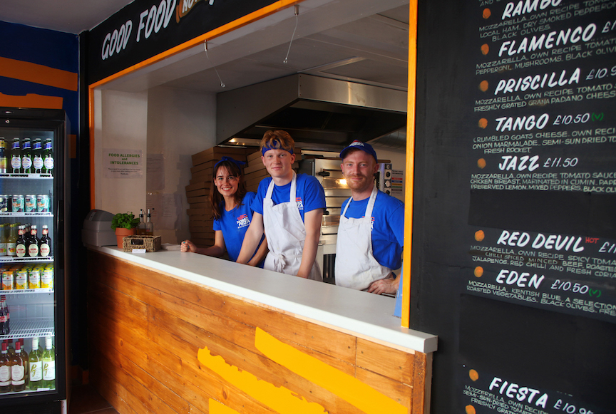 Nomad Pizza Whitstable Kent