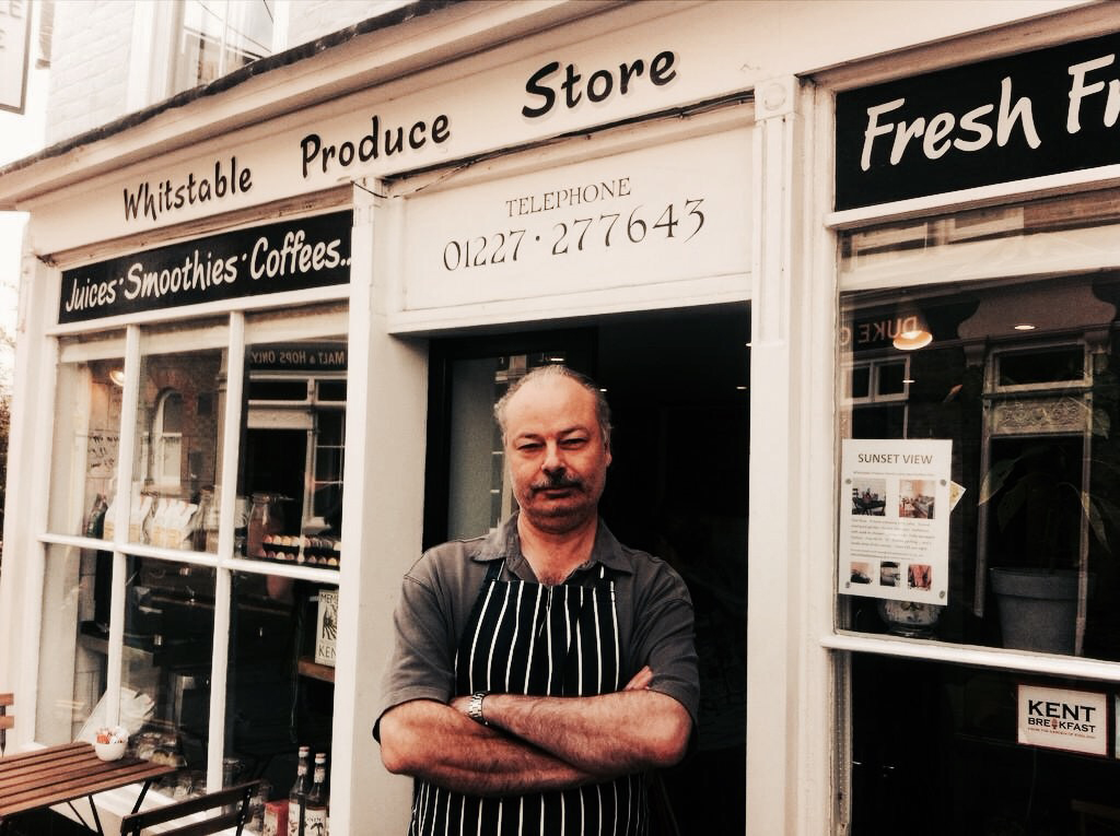 Whitstable Produce Store Keep it Local Steve