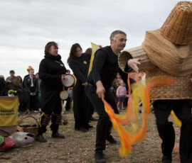 Blessing of the Beasts - Trudgepig Folk Theatre performance